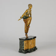 Chiparus Oriental Dancer - Demetre Chiparus Bronze - Hickmet Fine Arts