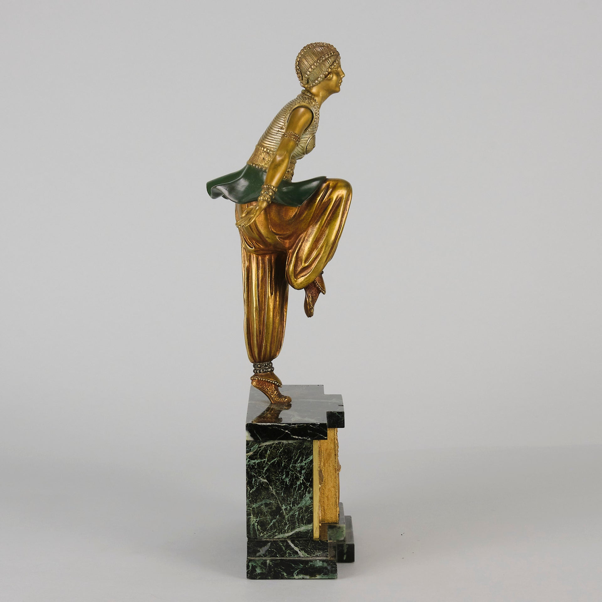 Chiparus Oriental Dancer - Demetre Chiparus Bronze - Hickmet Fine Arts