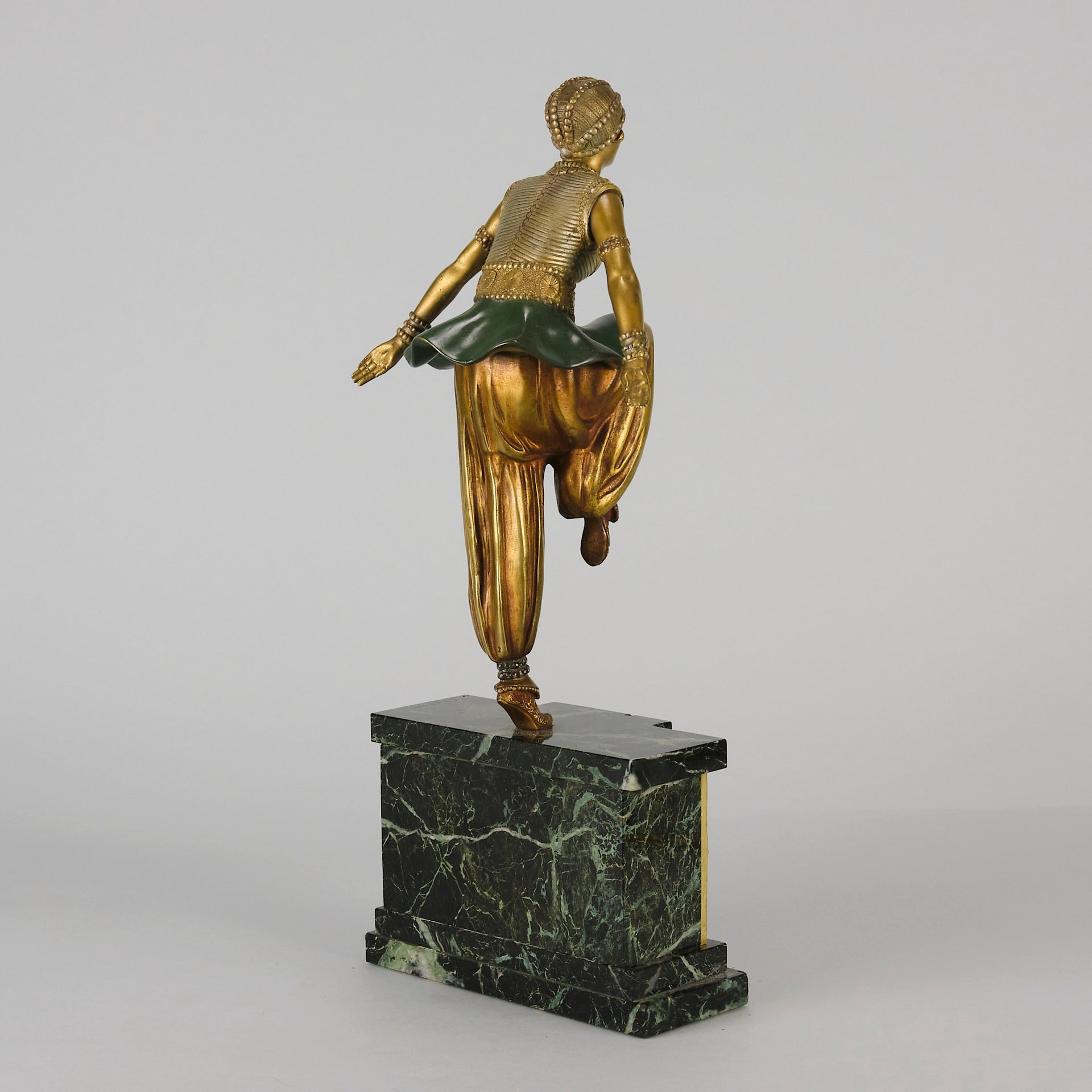 Chiparus Oriental Dancer - Demetre Chiparus Bronze - Hickmet Fine Arts
