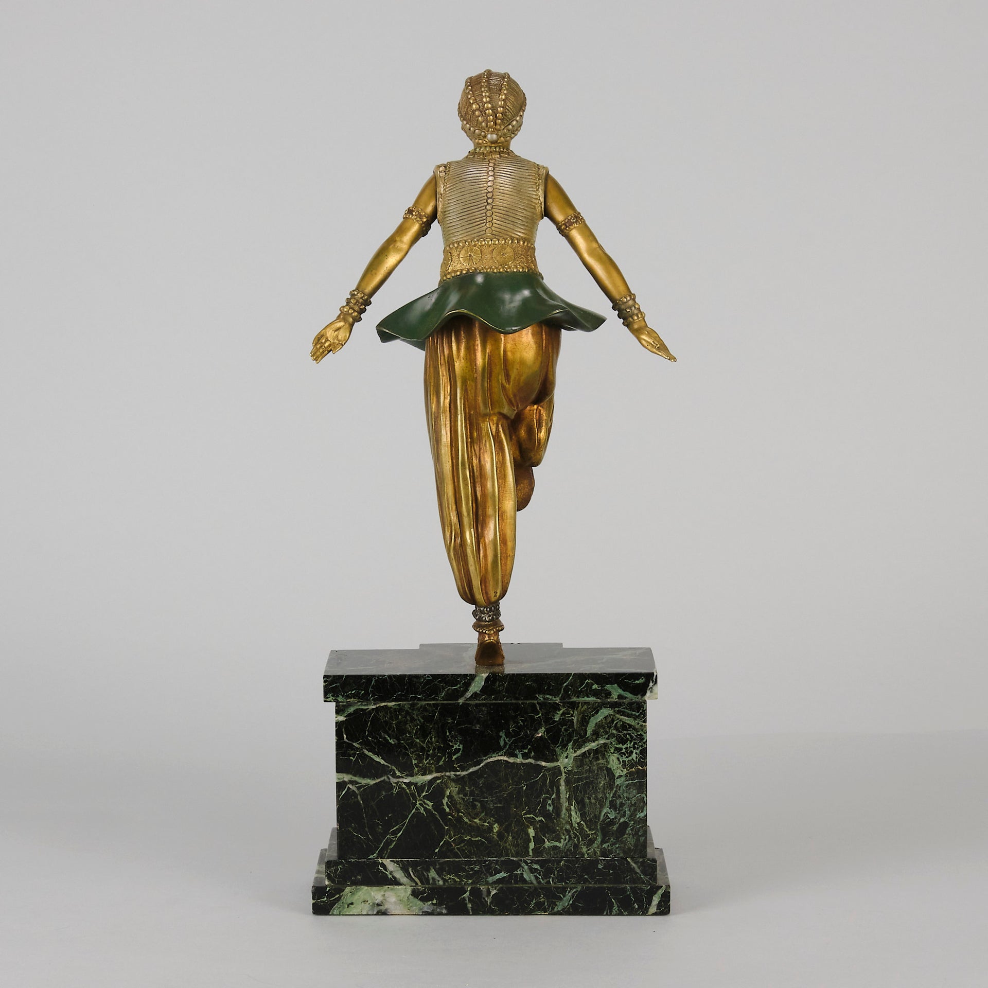 Chiparus Oriental Dancer - Demetre Chiparus Bronze - Hickmet Fine Arts