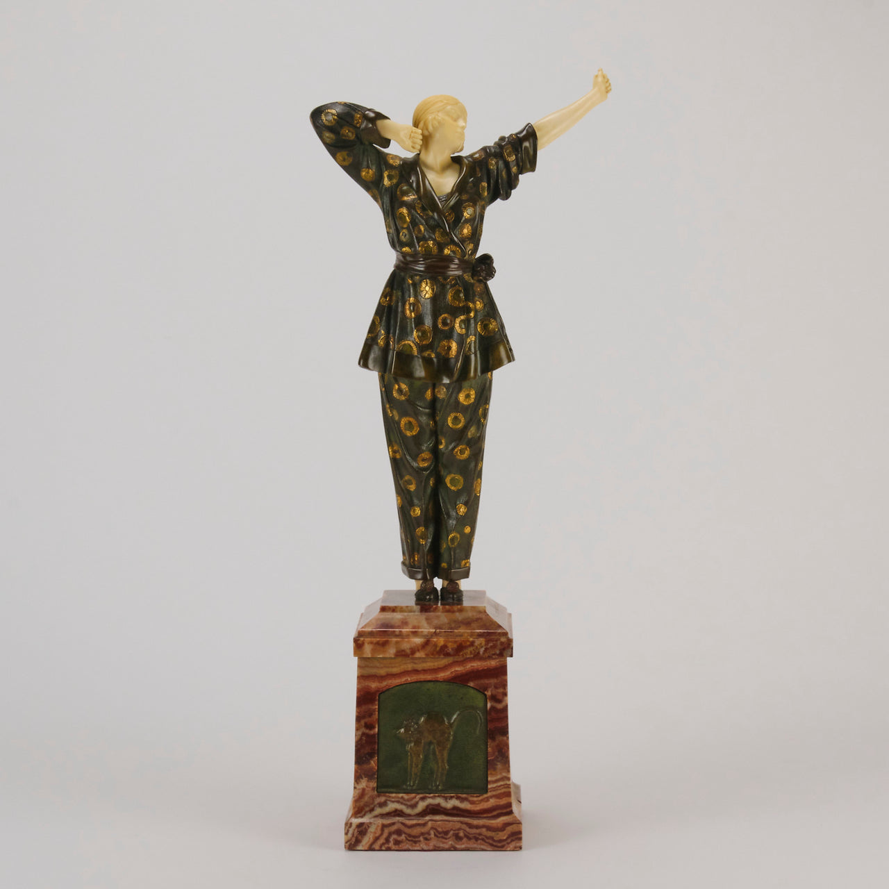 "Pyjama Girl" by D H Chiparus