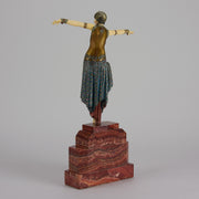 Chiparus bronze and ivory Shimmer