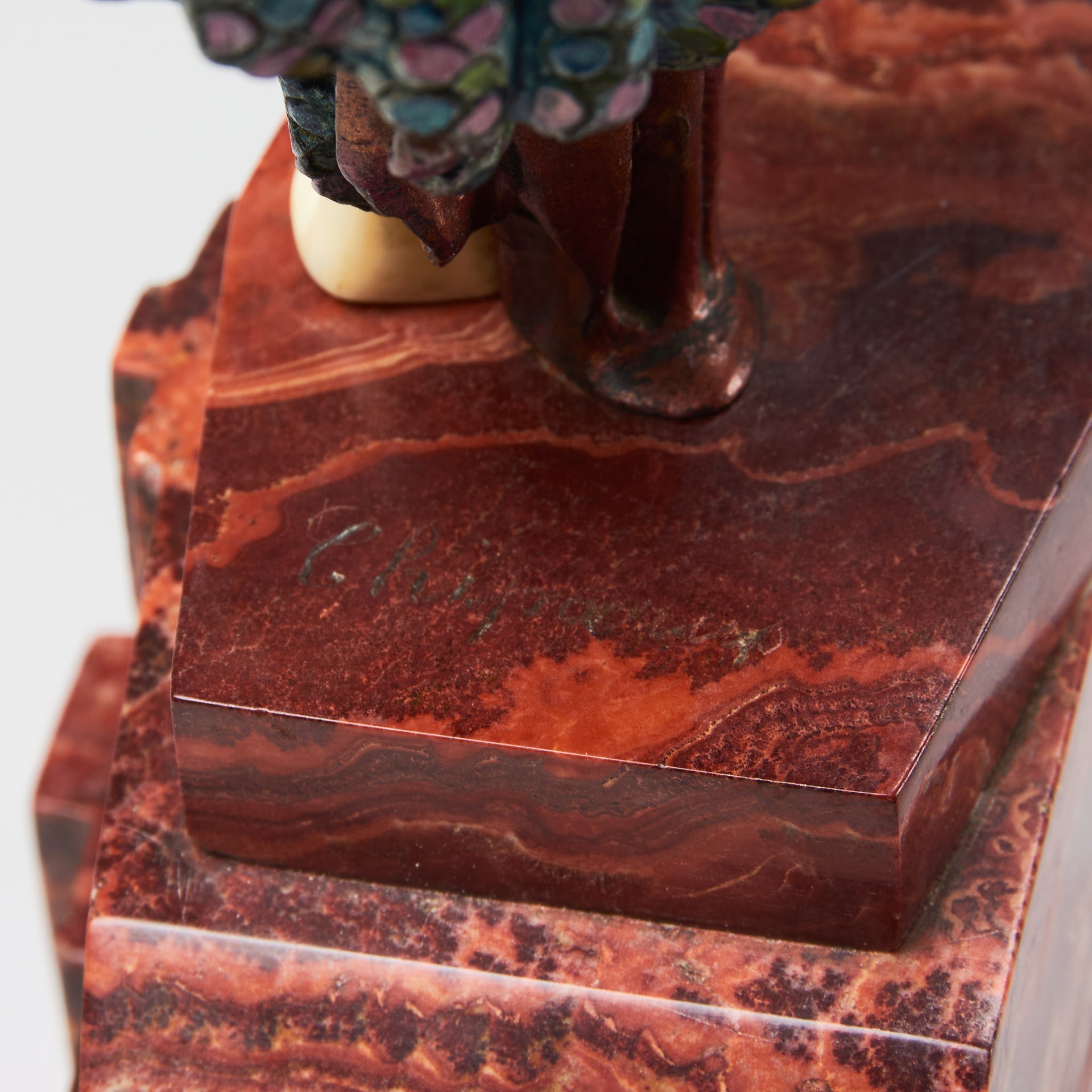 Chiparus bronze and ivory Shimmer