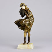 Demetre Chiparus The Squall - Art Deco Bronze - Hickmet Fine Arts