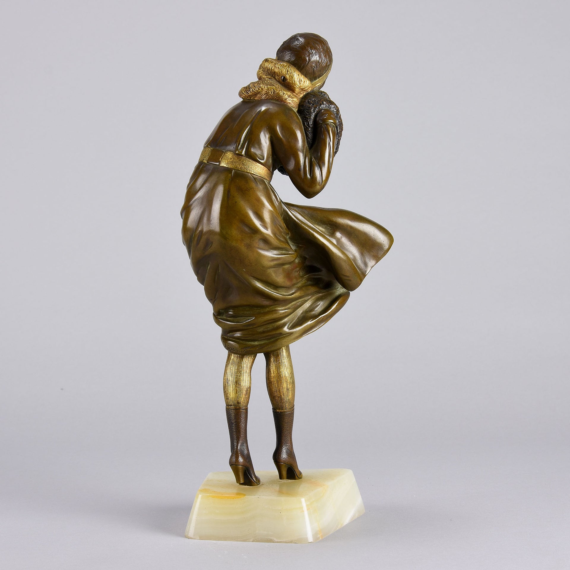 Demetre Chiparus The Squall - Art Deco Bronze - Hickmet Fine Arts