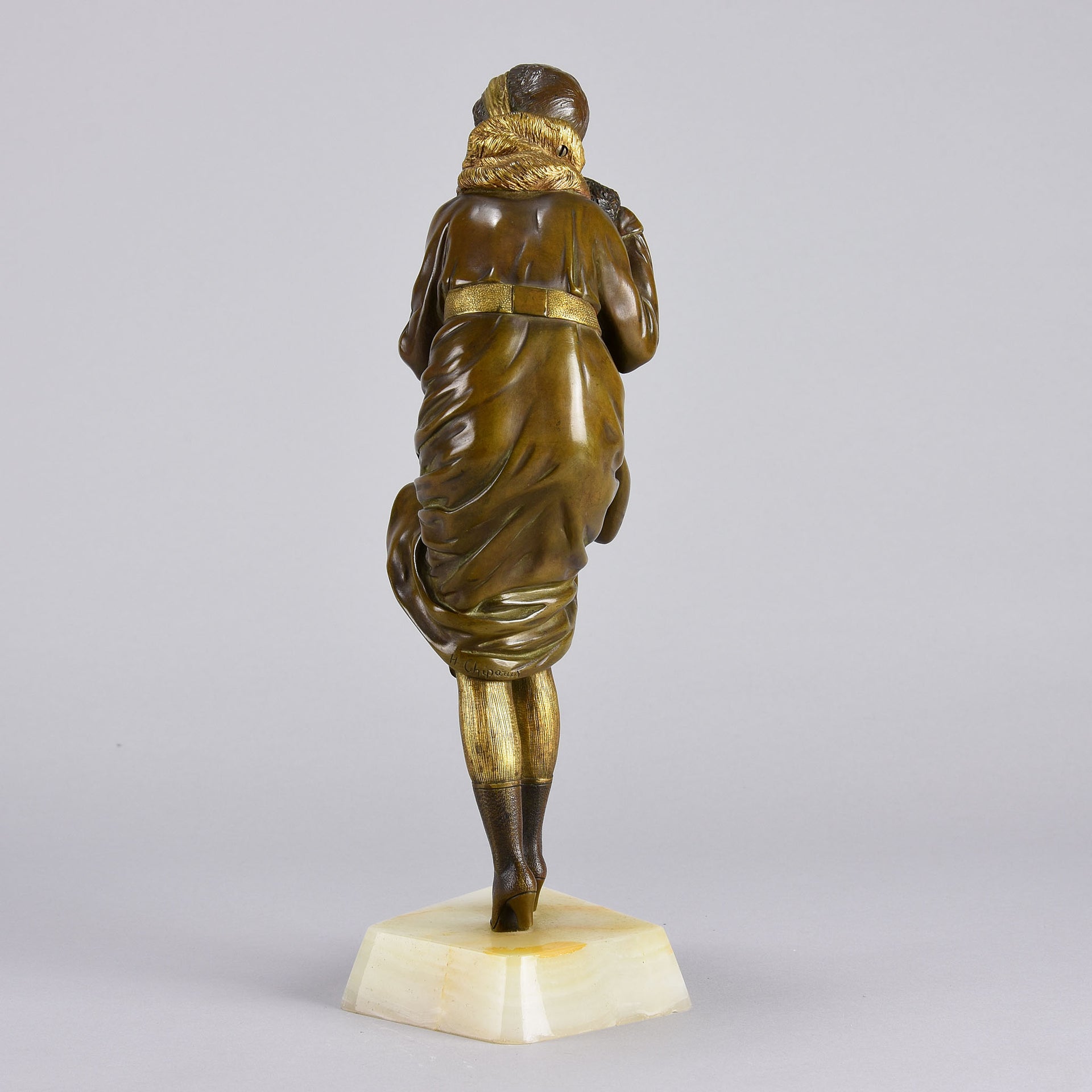 Demetre Chiparus The Squall - Art Deco Bronze - Hickmet Fine Arts