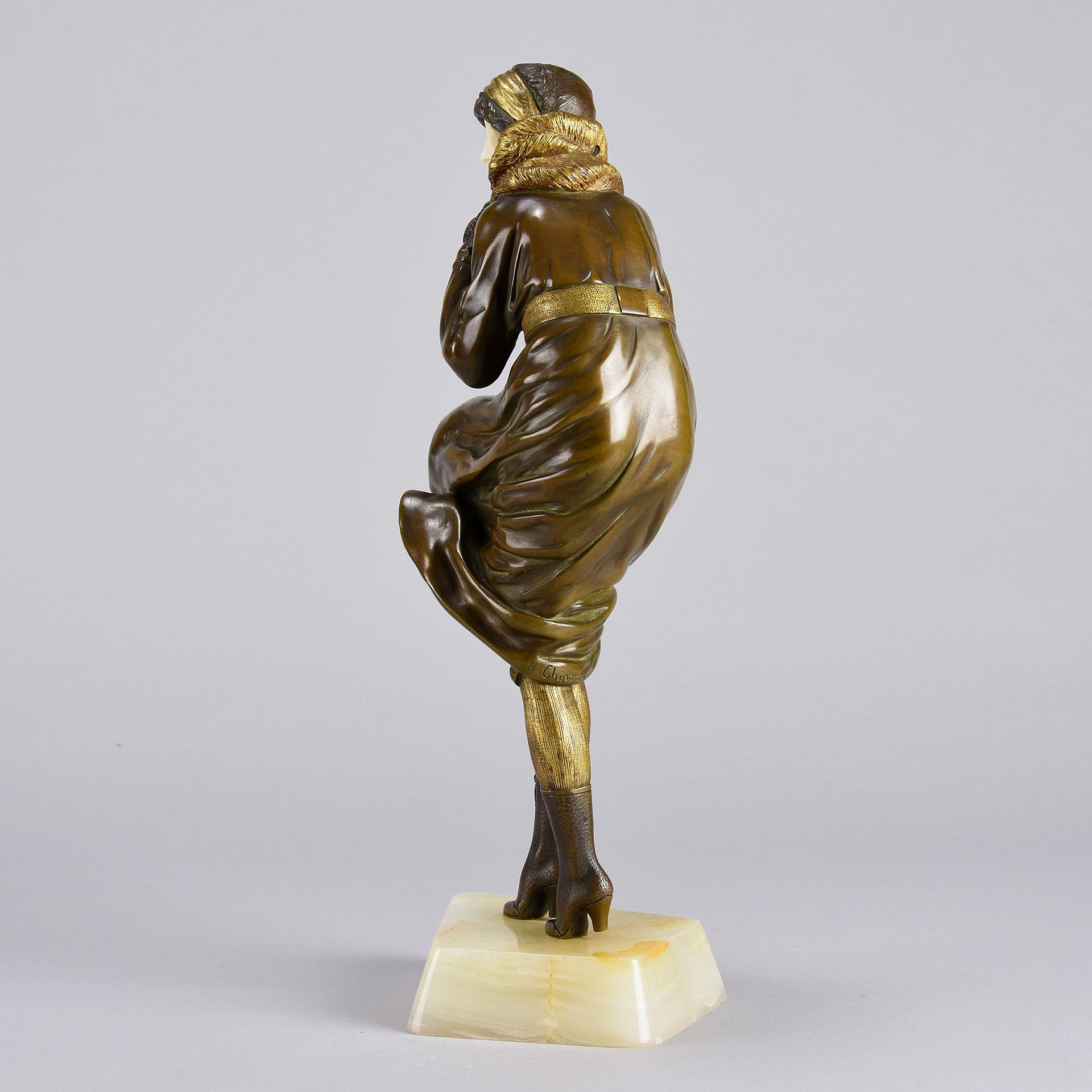 Demetre Chiparus The Squall - Art Deco Bronze - Hickmet Fine Arts