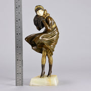 Demetre Chiparus The Squall - Art Deco Bronze - Hickmet Fine Arts
