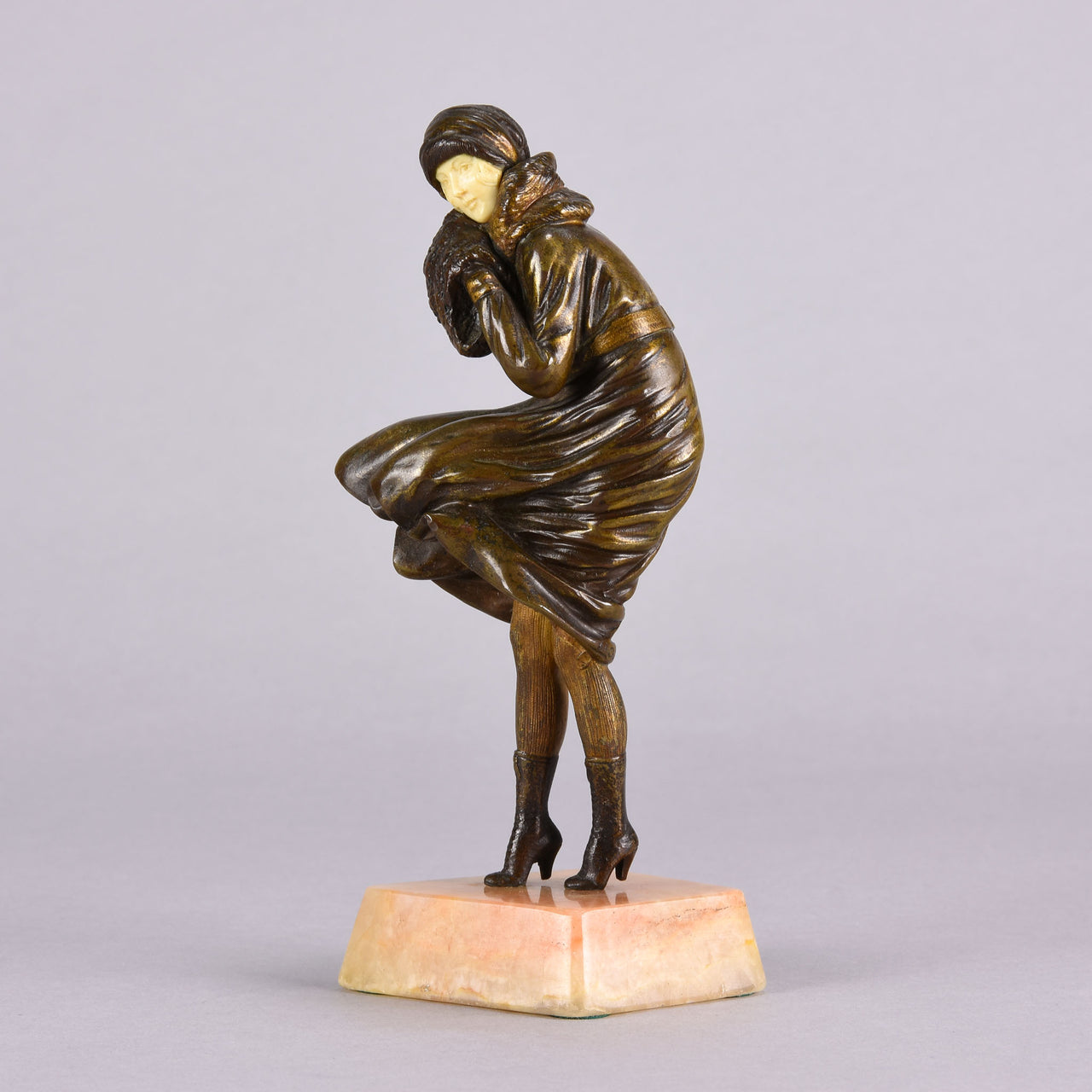 Chiparus Squall - Art Deco Figure The Squall - Hickmet Fine Arts 