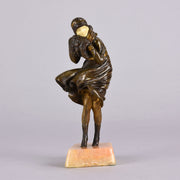 Chiparus Squall - Art Deco Figure The Squall - Hickmet Fine Arts 