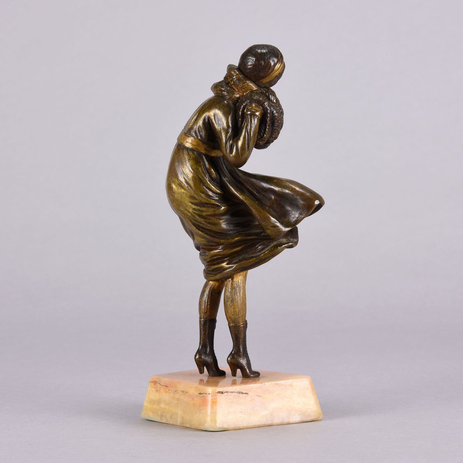 Chiparus Squall - Art Deco Figure The Squall - Hickmet Fine Arts 