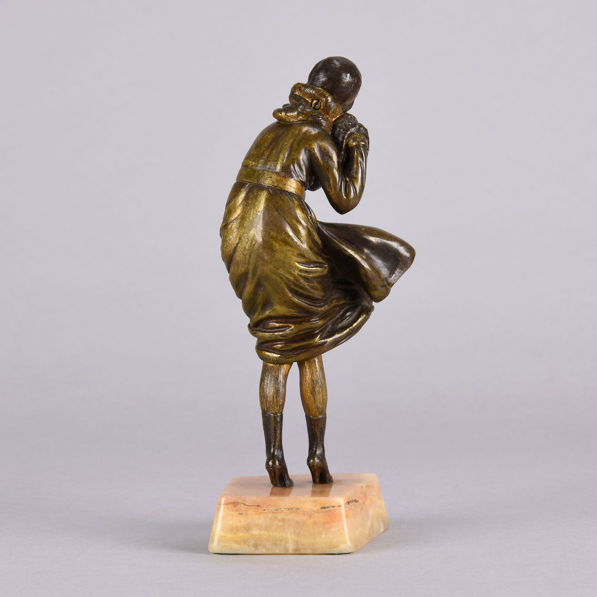 Chiparus Squall - Art Deco Figure The Squall - Hickmet Fine Arts 