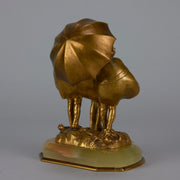 Chiparus Demetre bronze and ivory three girls
