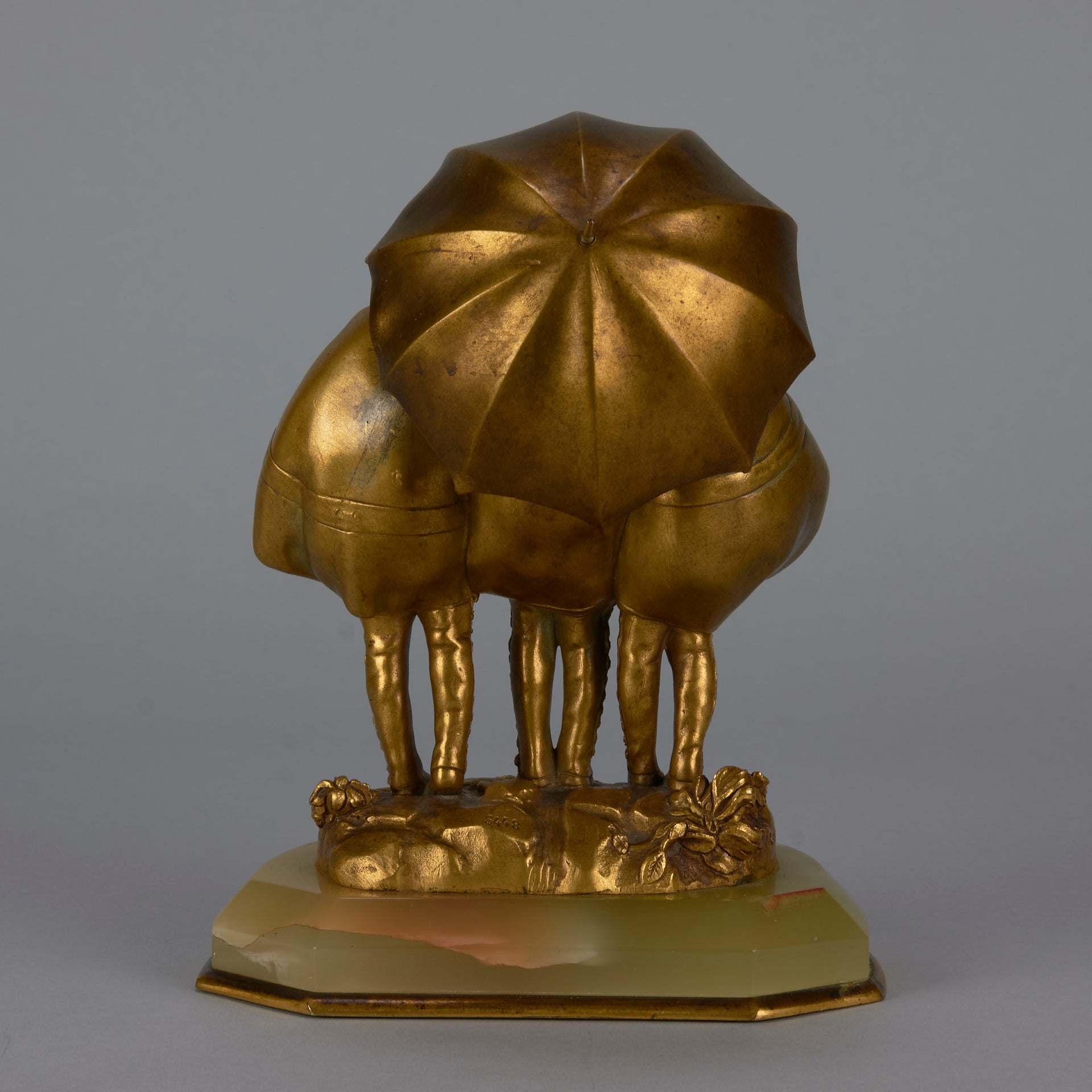 Chiparus Demetre bronze and ivory three girls