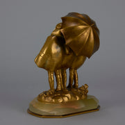Chiparus Demetre bronze and ivory three girls