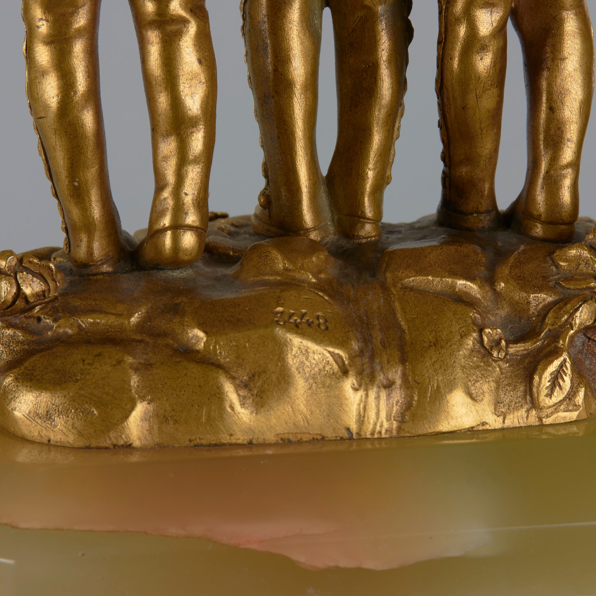 Chiparus Demetre bronze and ivory three girls