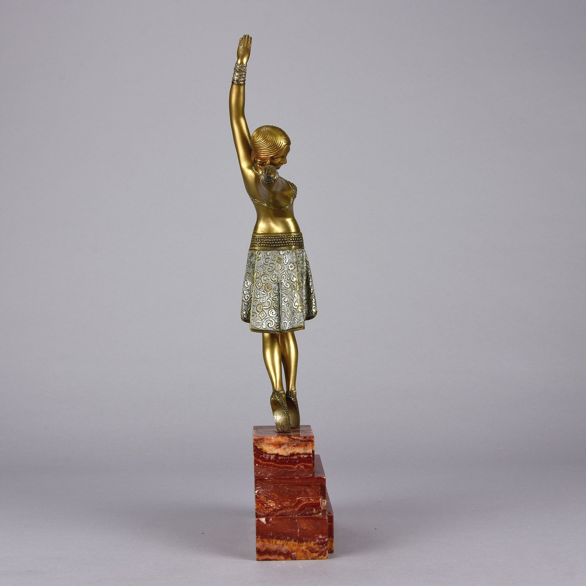 Demetre Chiparus Vedette - Art Deco Bronze -Hickmet Fine Arts