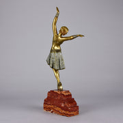 Demetre Chiparus Vedette - Art Deco Bronze -Hickmet Fine Arts