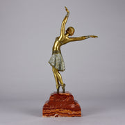 Demetre Chiparus Vedette - Art Deco Bronze -Hickmet Fine Arts