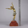 Demetre Chiparus Vedette - Art Deco Bronze -Hickmet Fine Arts
