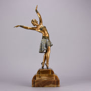Demetre Chiparus Vedette - Art Deco Bronze- Hickmet Fine Arts