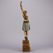 Demetre Chiparus Vedette - Art Deco Bronze- Hickmet Fine Arts