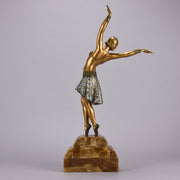 Demetre Chiparus Vedette - Art Deco Bronze- Hickmet Fine Arts