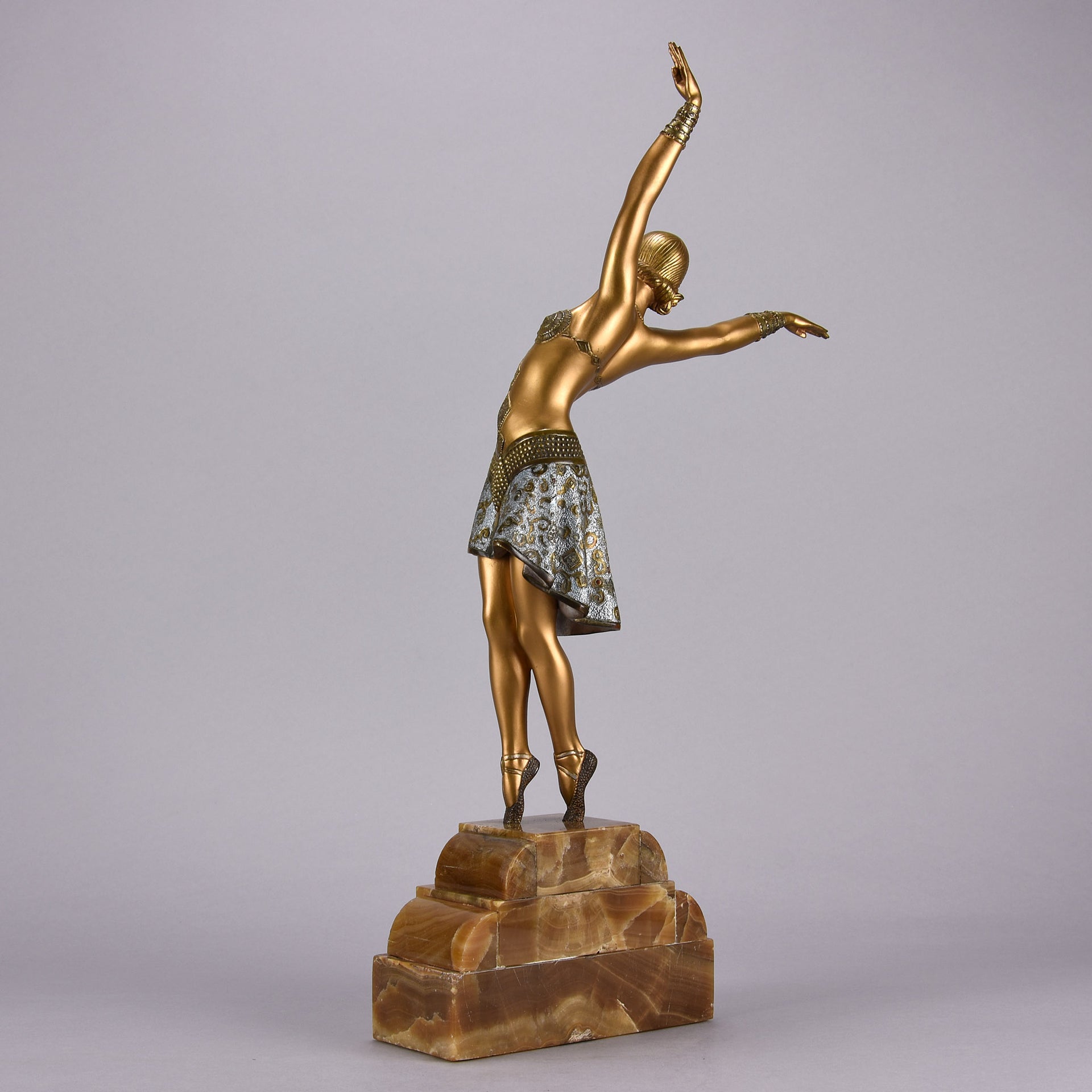 Demetre Chiparus Vedette - Art Deco Bronze- Hickmet Fine Arts