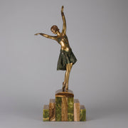 Chiparus Vedette - Demetre Chiparus Bronze - Hickmet Fine Arts