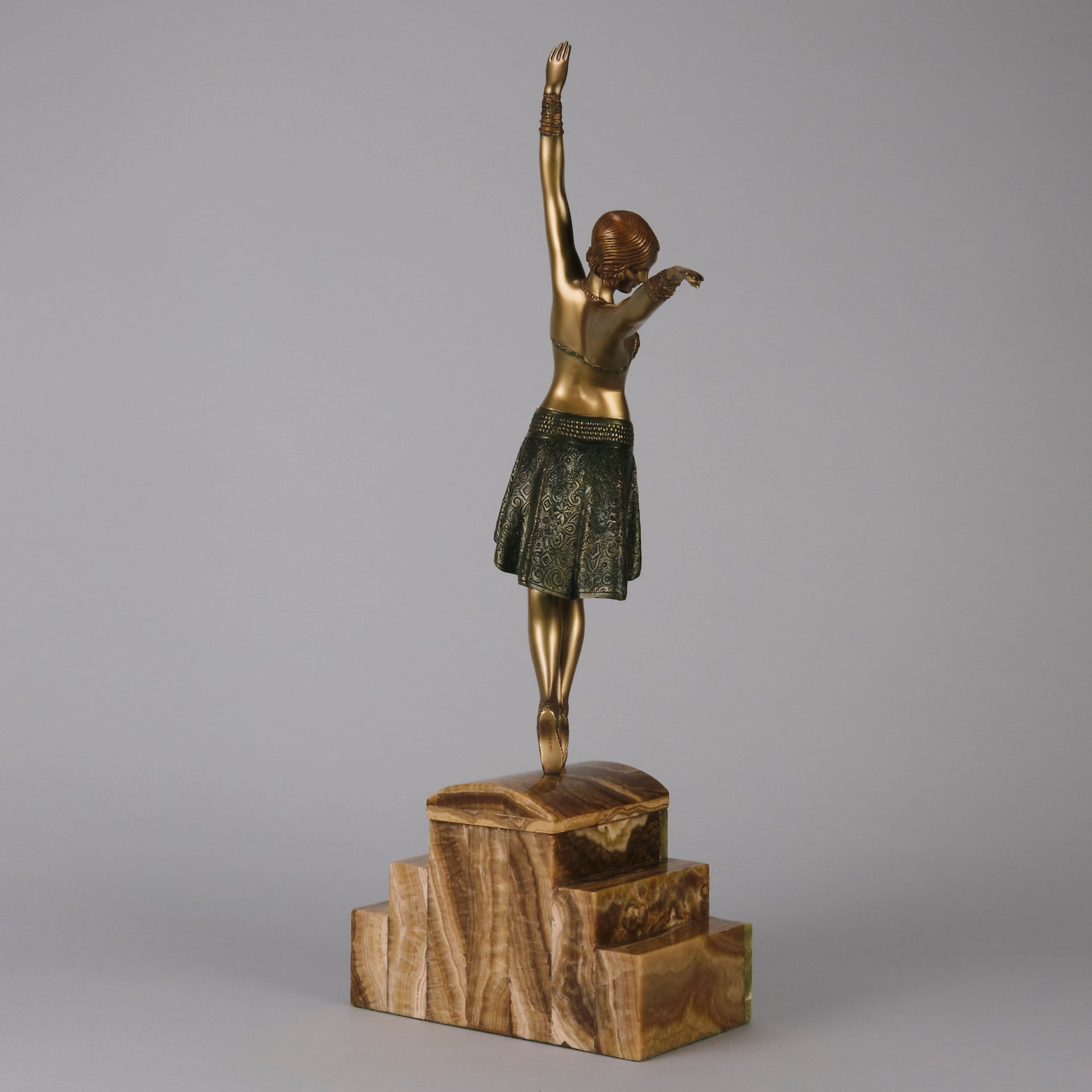 Chiparus Vedette - Demetre Chiparus Bronze - Hickmet Fine Arts