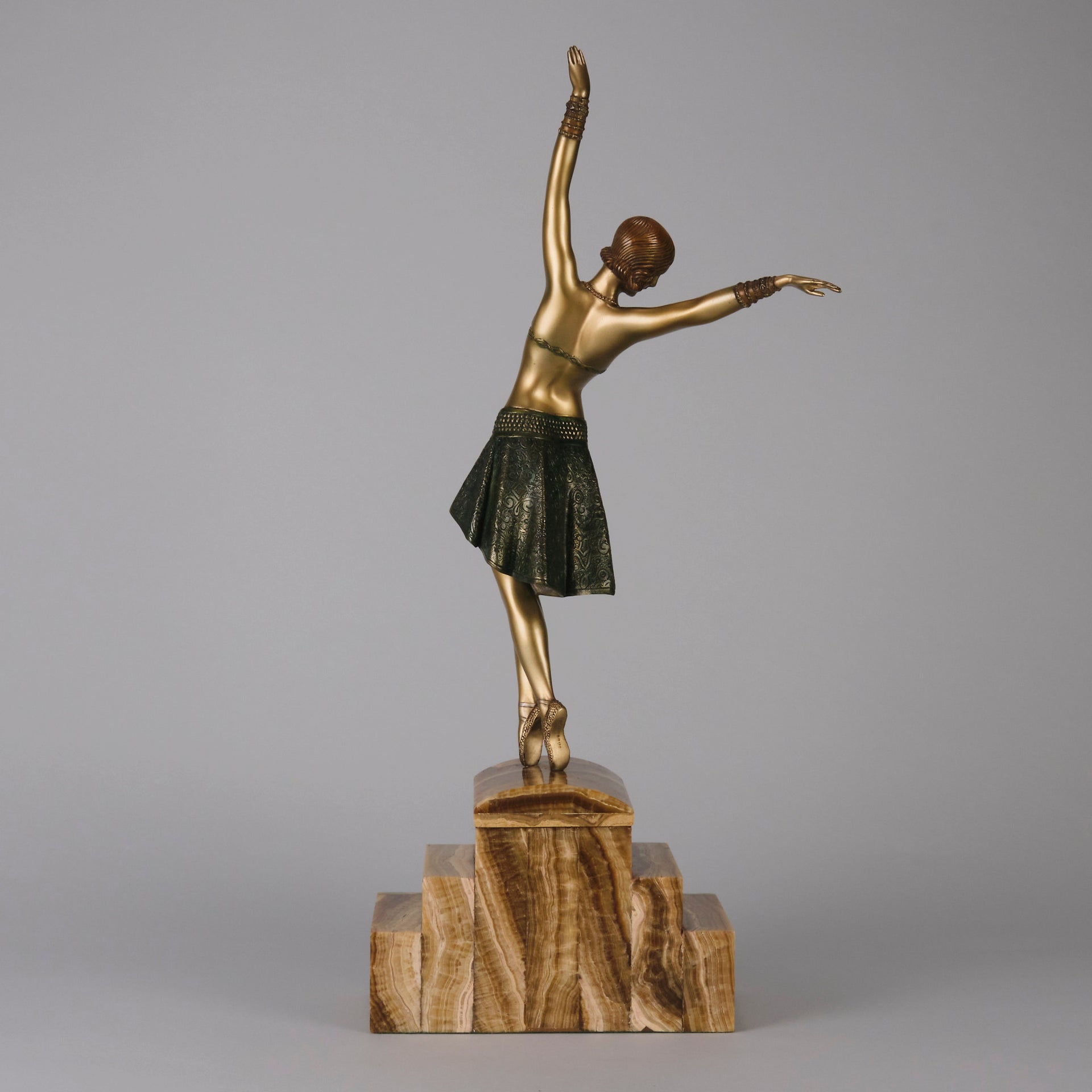Chiparus Vedette - Demetre Chiparus Bronze - Hickmet Fine Arts