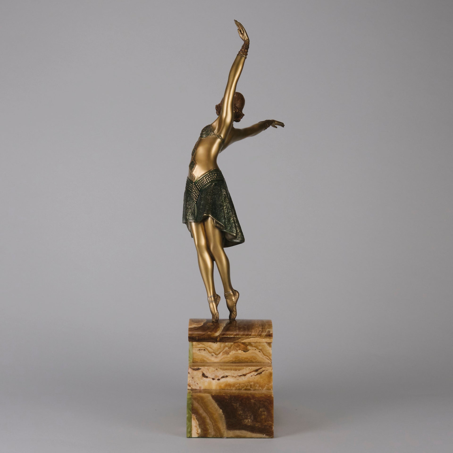Chiparus Vedette - Demetre Chiparus Bronze - Hickmet Fine Arts