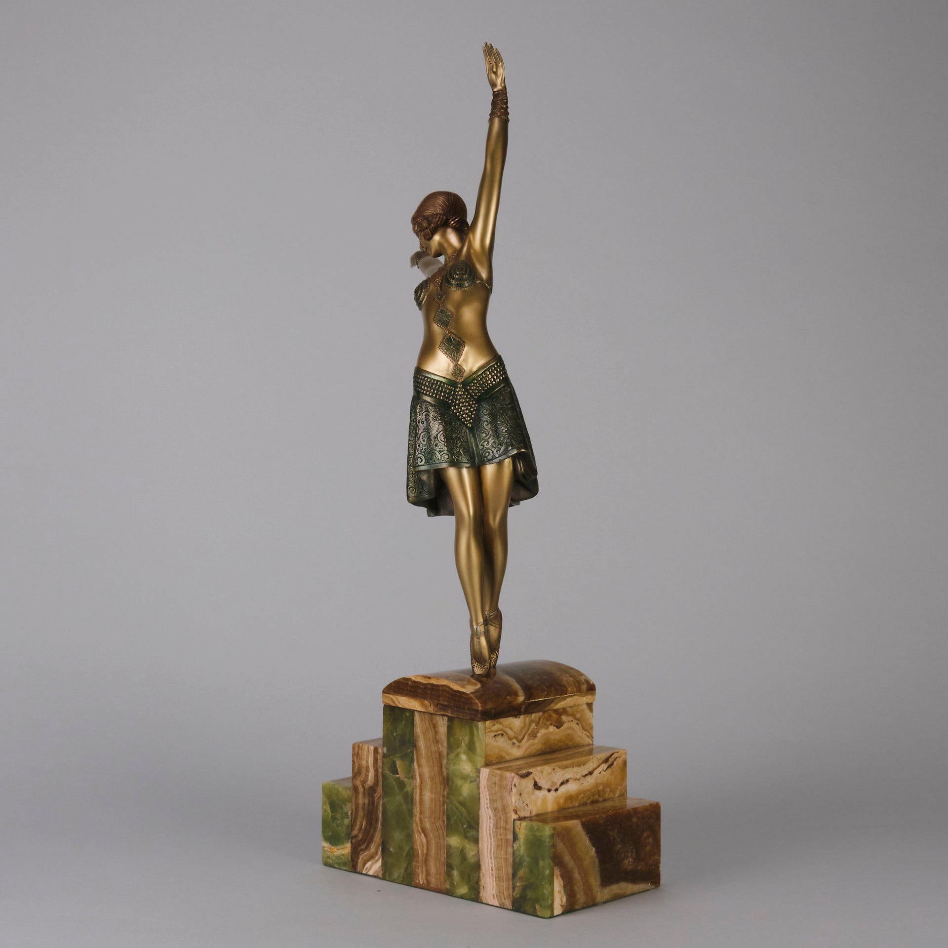 Chiparus Vedette - Demetre Chiparus Bronze - Hickmet Fine Arts