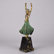 Chiparus Hindu Dancer Art Deco Bronze