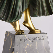Chiparus Hindu Dancer Art Deco Bronze