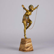 Demetre Chiparus Chain Dancer - Art Deco Figure - Hickmet Fine Arts