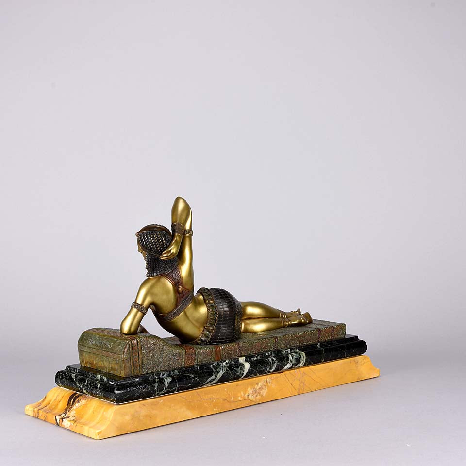 Demetre Chiparus Cleopatra - Art Deco Figure - Hickmet Fine Arts