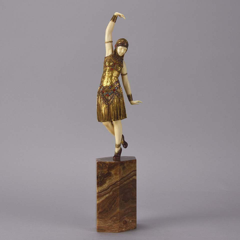Chiparus Dancer of Lebanon Art Deco Figure