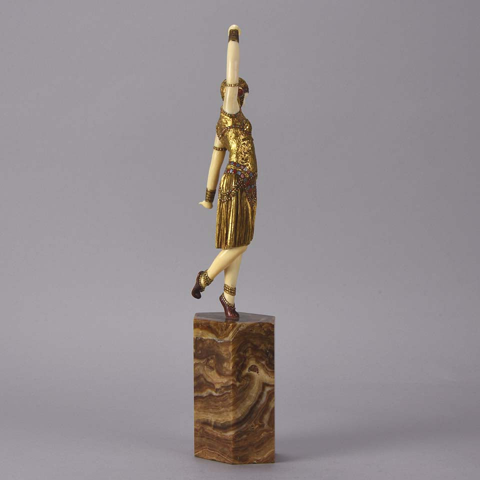 Chiparus Dancer of Lebanon Art Deco Figure