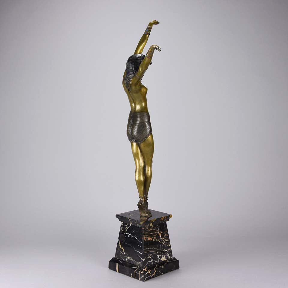 Demetre Chiparus Egyptian Dancer - Art Deco Figure - Hickmet Fine Arts