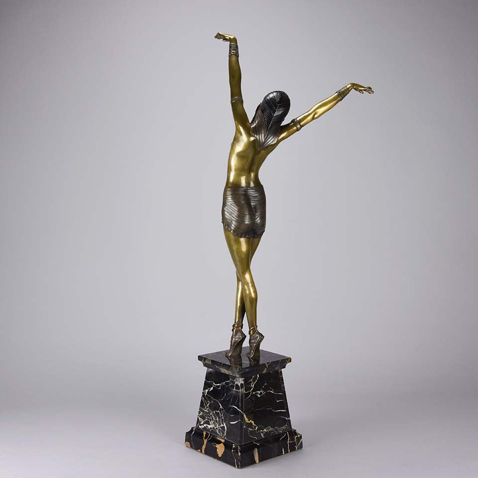 k*n様 Chiparus エジプトの踊り子 Demetre Chiparus Egyptian Dancer - Art Deco Figure - Hickmet Fine Arts