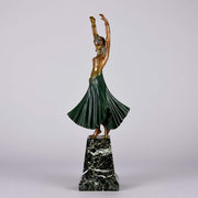 Chiparus Hindu Dancer - Demetre Chiparus Bronze - Hickmet Fine Arts