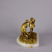 Demetre Chiparus Art Deco Sculpture - Jeu des Quilles - Chiparus Bronze - Hickmet Fine Arts