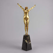 Demetre Chiparus Le Reveil Bronze Figure