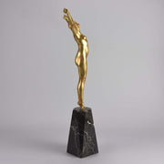 Demetre Chiparus Le Reveil Bronze Figure