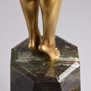 Demetre Chiparus Le Reveil Bronze Figure