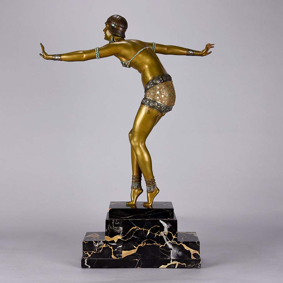 Demetre Chiparus Art Deco Bronze figure 