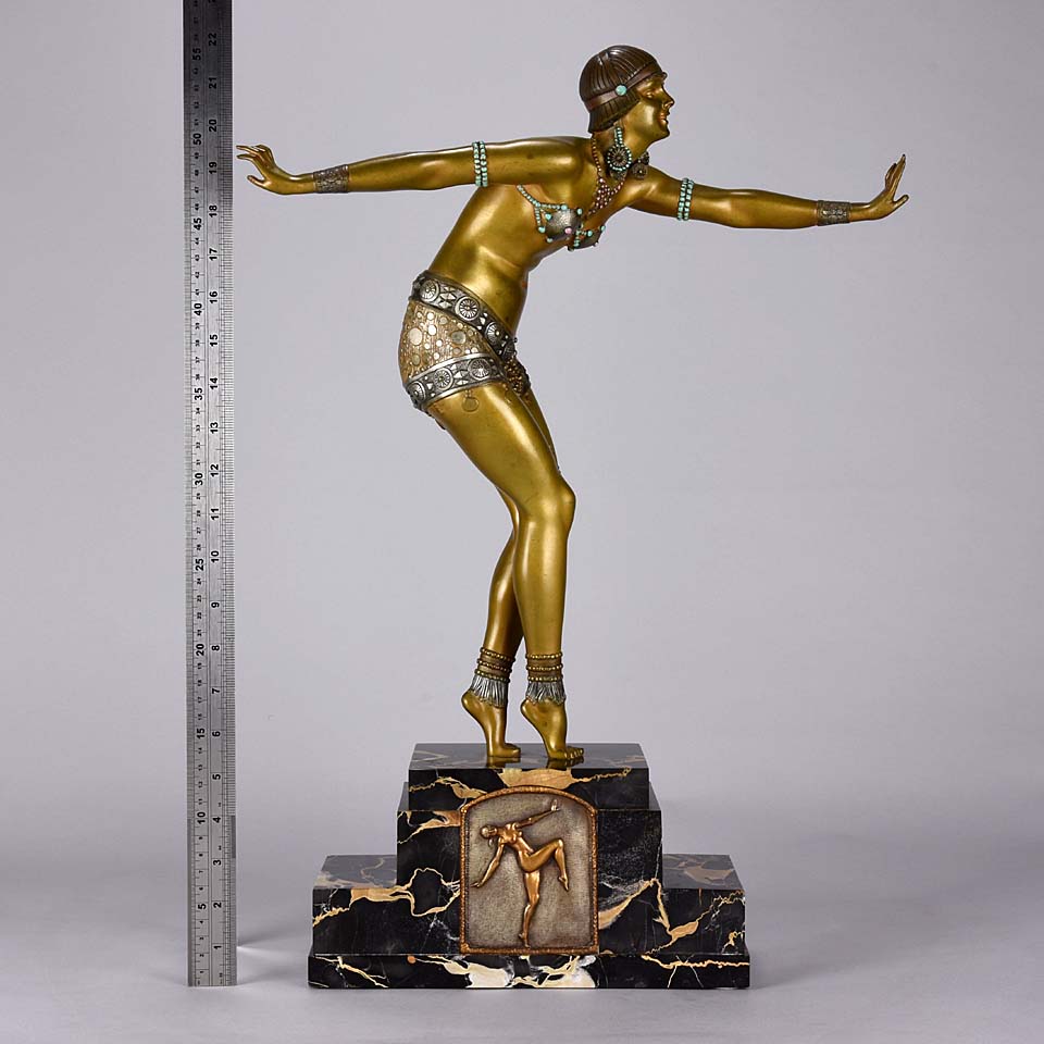 Demetre Chiparus Art Deco Bronze figure 