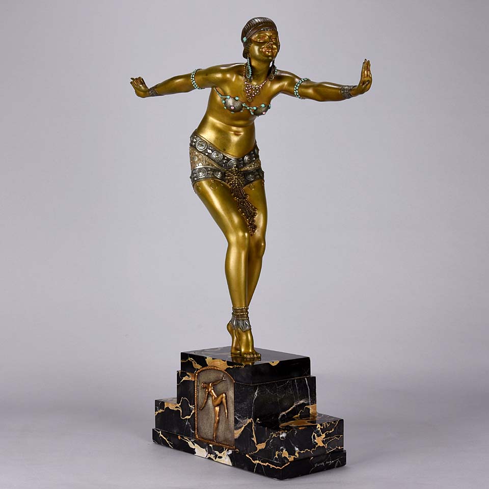 Demetre Chiparus Art Deco Bronze figure 