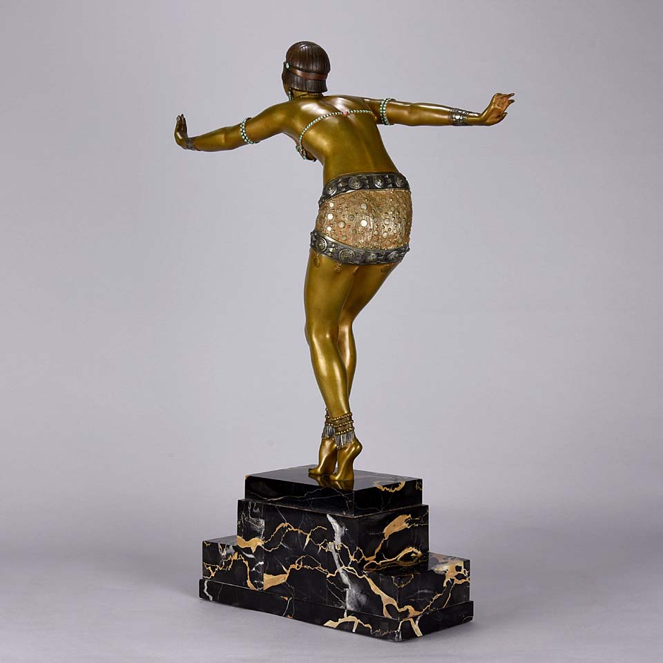 Demetre Chiparus Art Deco Bronze figure 